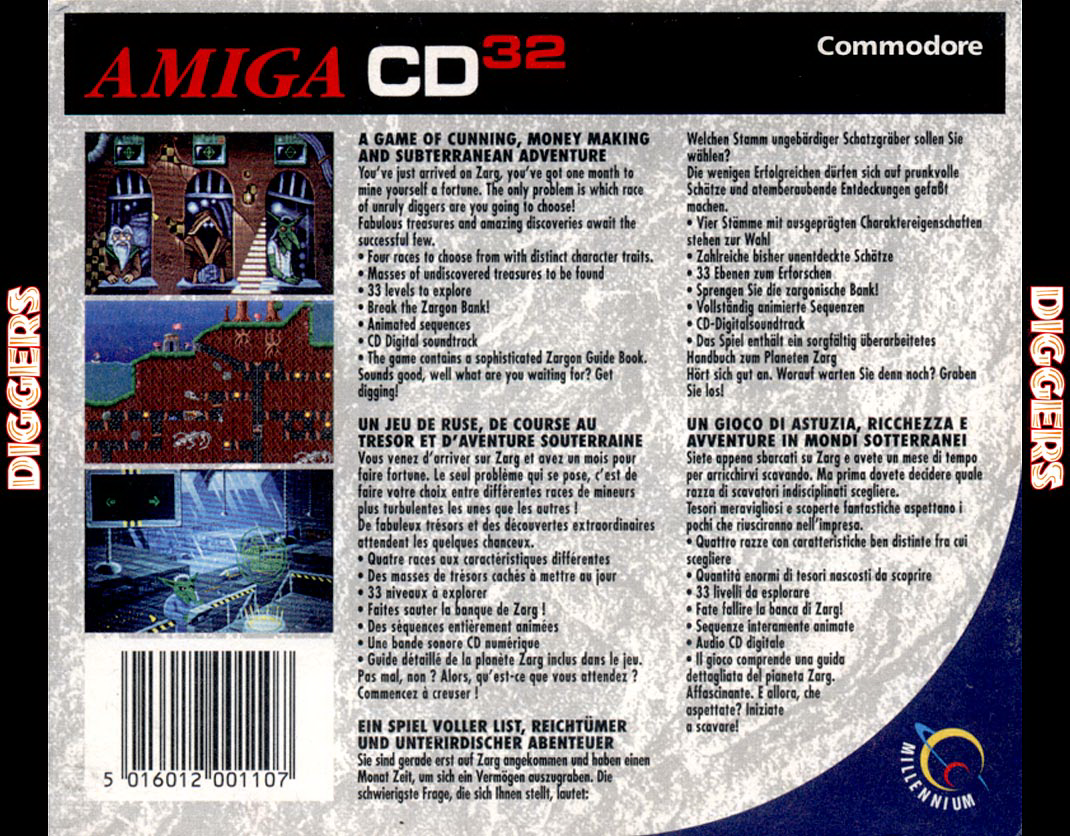 Diggers screenshot 3 for Amiga CD32